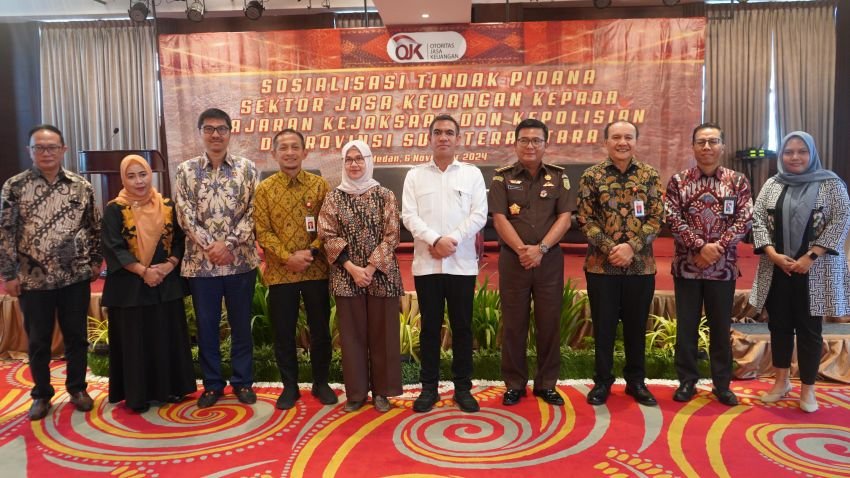 OJK Sosialisasi Tindak Pidana Sektor Jasa Keuangan kepada Aparat Penegak Hukum di Sumut&nbsp;
