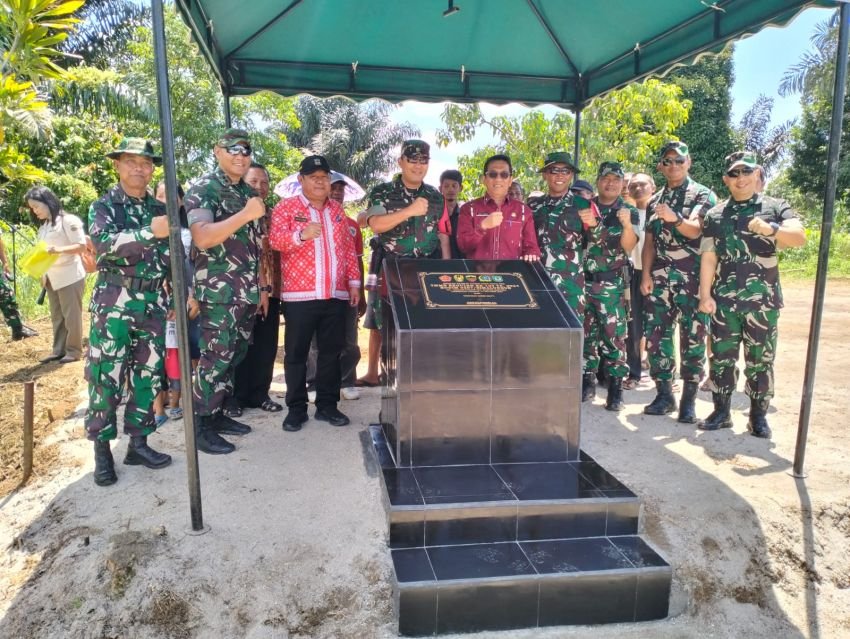 TMMD Karya Bhakti Nyata Wujudkan Mimpi Masyarakat Tanjung Pinggir