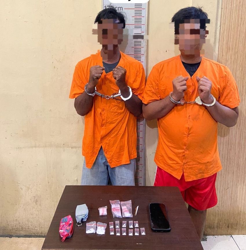 Dua Jaringan Pengedar Sabu Ditangkap di Secanggang