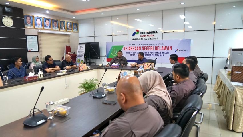 Pertamina Patra Niaga Apresiasi Kejari Belawan, Tegakkan Hukum Illegal Tapping