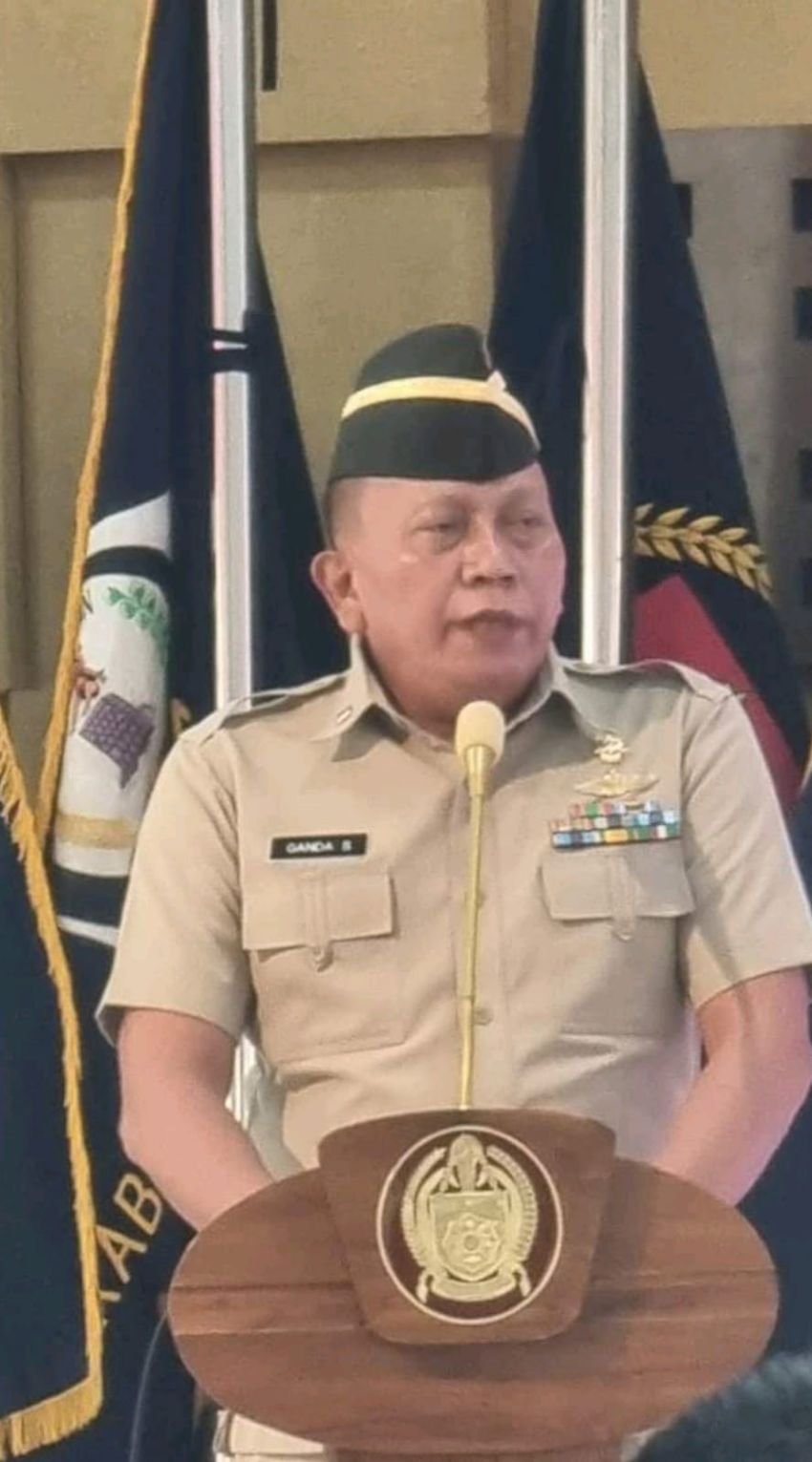 Kol Purn Ganda Simanjuntak Serukan Purnawirawan TNI AD Militan Menangkan Edy Hasan