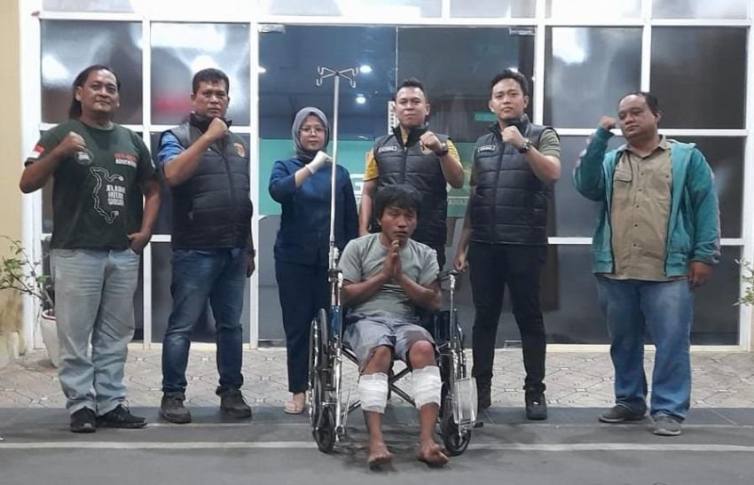 Tempo Beberapa Jam, Pencuri Motor di Warkop Icut Ditangkap-Dua Kaki Pelaku Jebol Ditembak