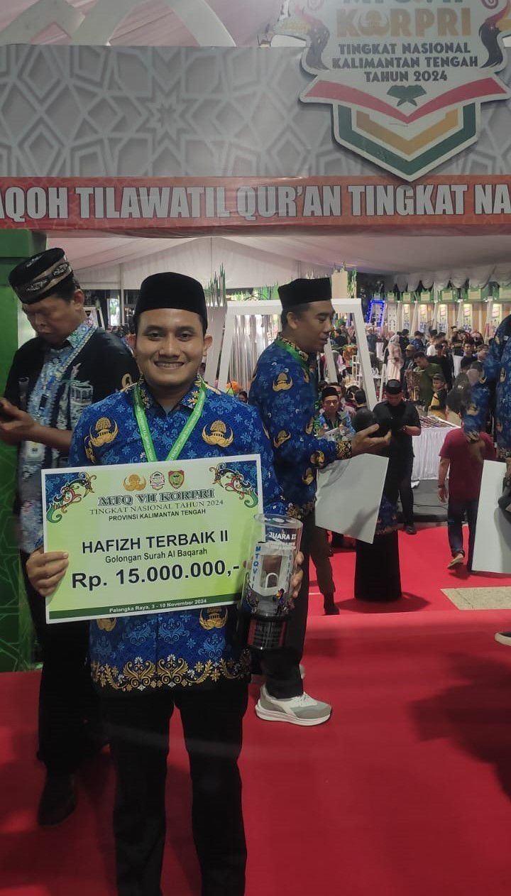 MIN 1 Medan Juara II MTQ KORPRI Tingkat Nasional 2024