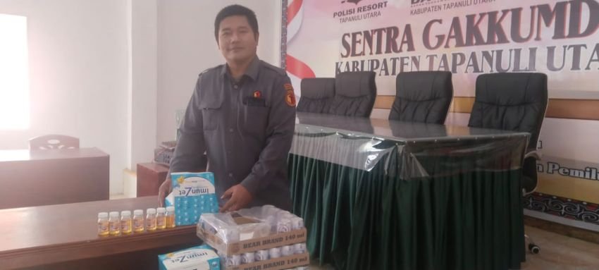 Lebih Semangat dan Sehat, Bawaslu, Panwascam, PKD dan PTPS Konsumsi Multivitamin Penambah Daya Tahan Tubuh