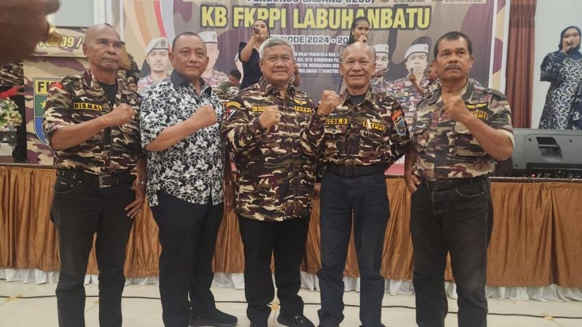 H Mukhlis Hasibuan Hadiri Pelantikan FKPPI Labuhanbatu, Ini Pesannya&nbsp;