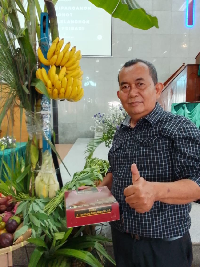 Gandi Ngaku Terima Pesan Melalui Mimpi Dari Edy Rahmayadi Agar Selalu Bersyukur dan Titip Salam ke Warga HKBP