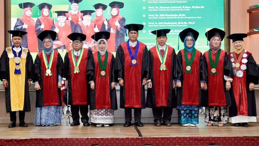 USU Tambah 7 Guru Besar Tetap