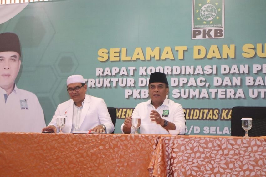 Ketua DPW PKB Sumut Buka Rapat Koordinasi dan Penataan Struktur DPC, DPAC dan Badan Otonomi PKB