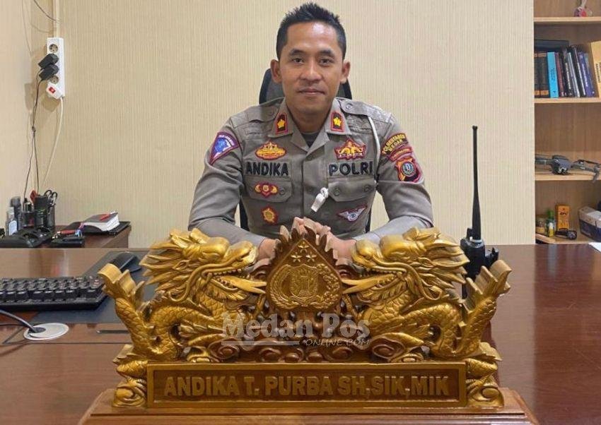 Kasatlantas Kompol Andika Purba Apresiasi Anggotanya Gagalkan Aksi Curanmor-Tangkap 3 Pelaku