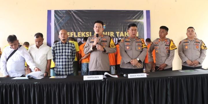 Polres Binjai Paparkan Refleksi Akhir 2024