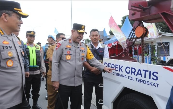 Kapolda Sumut Tinjau Kesiapan Pos Nataru di Simalungun, Jamin Kenyamanan Pemudik