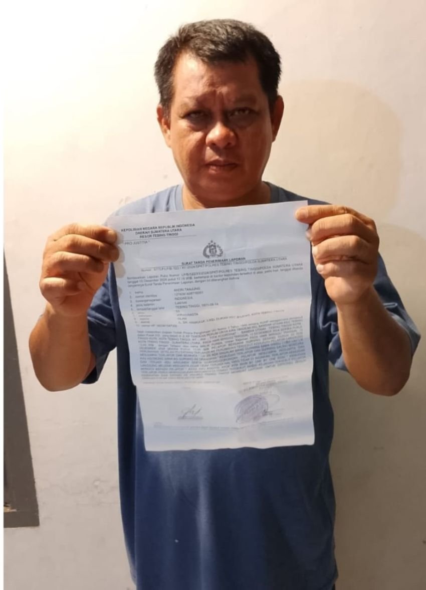 Anggota Dewan Dilaporkan Dugaan Pasal Penghinaan ke Polres Tebingtinggi