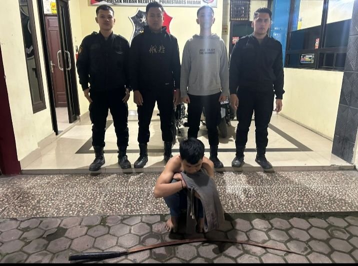 Patroli Polrestabes Medan Sigap Tanggapi Laporan Masyarakat, Amankan Pelaku Kejahatan Jalanan