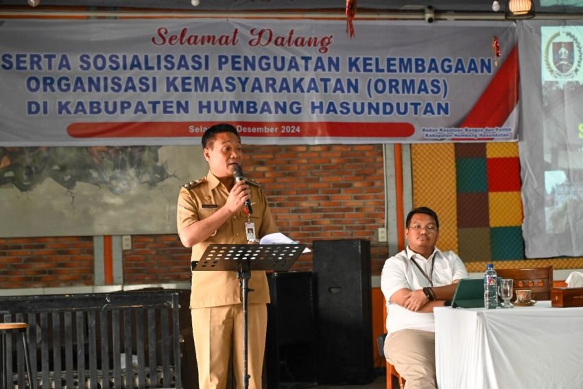 Wabup Humbahas: Ormas Miliki Peran Strategis Mangayomi Masyarakat