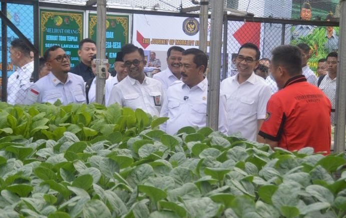 Beri Penguatan Pemasyarakatan, Menteri Imipas Agus Andrianto Kunjungi Rutan I dan Lapas I Medan
