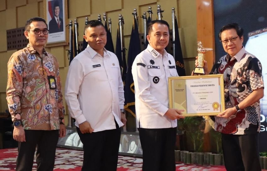 Sukses Tingkatkan Produktivitas, PT Indako Trading Coy Raih Penghargaan Siddhakarya Sumut 2024