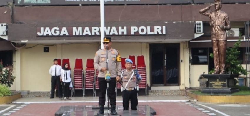 Pesan Akhir Tahun Kapolrestabes Medan : Mari Kita Tutup dengan Prestasi dan Kesan yang Baik