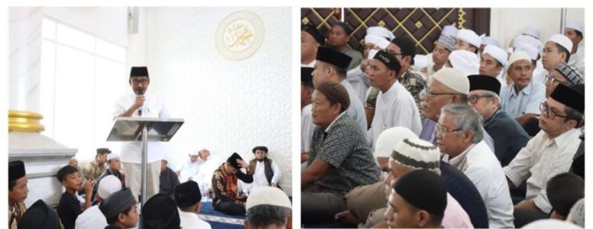 Wali Kota Binjai Hadiri Peresmian Masjid Hj. Tengku Nadra