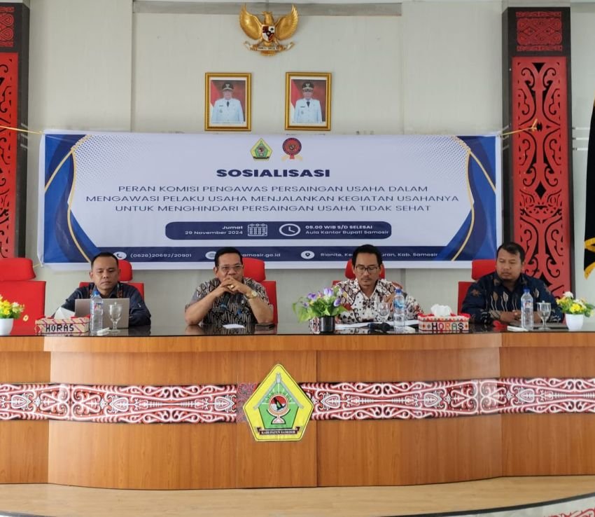 KPPU Kawal Proses Pengadaan Barang Dan Jasa Yang Sehat Di Kabupaten Samosir