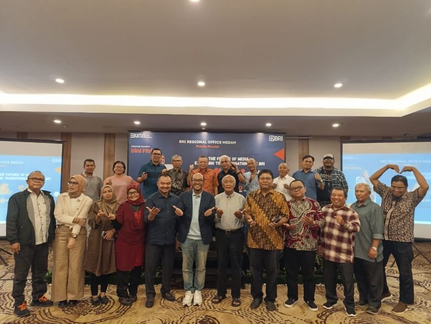 BRI RO Medan Bantu Media Hadapi Transformasi Digital melalui Inspirasi dan Kolaborasi