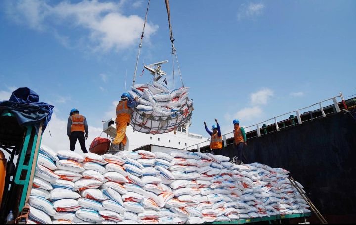 Pelindo Multi Terminal Group Pastikan Kelancaran Bongkar Komoditas Beras