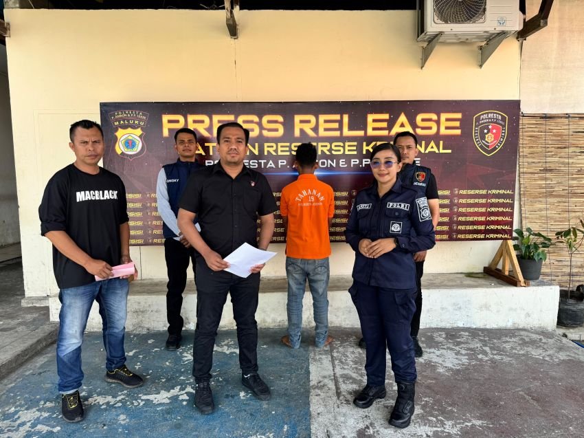 Dipimpin Kasat Reskrim AKP Ainul Yaqin, Polresta Ambon Amankan Pelaku Pembacokan Hingga Korban Kritis