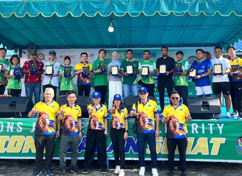 BRI Tebing Tinggi Sukseskan Jalan Sehat Lions ke 40