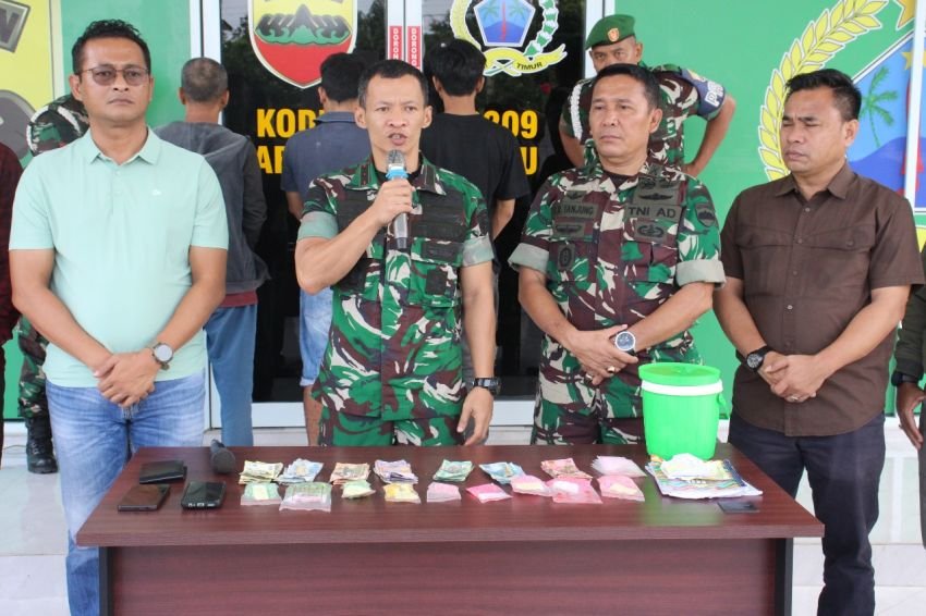 Kodim Labuhanbatu Kembali Amankan Narkoba di Karoke Rantauprapat