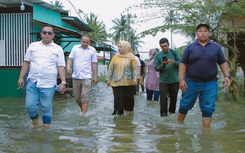 DPRD Deli Serdang dan Kota Medan Kolaborasi Cari Solusi Penanganan Banjir di Hamparan Perak dan Andansari