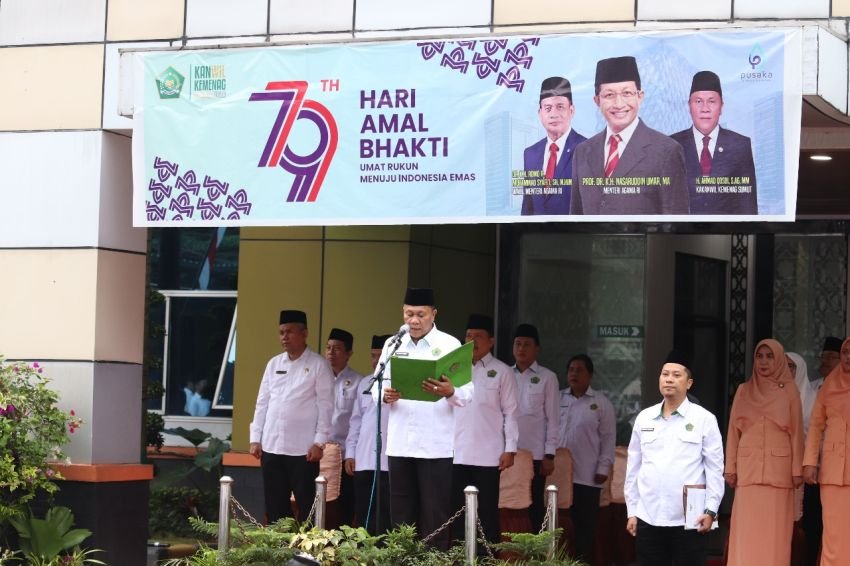 Semarak HAB 79 Kemenag, Umat Rukun Menuju Indonesia Emas dan Upaya Dukung Asta Cita