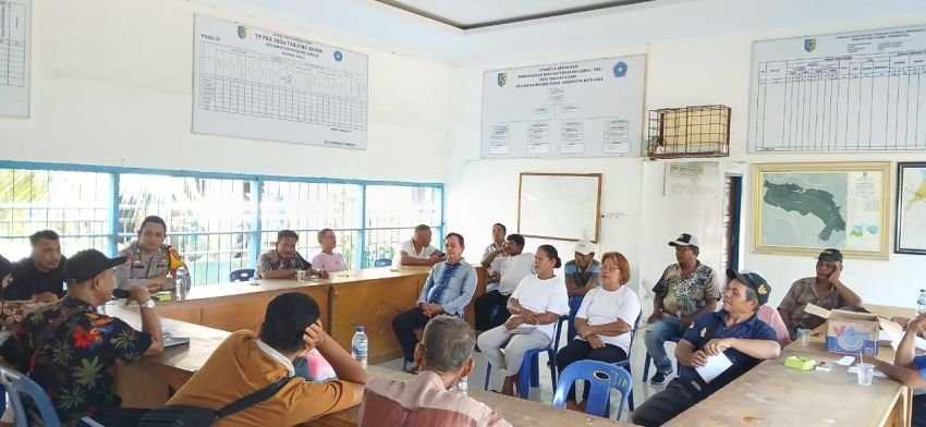 Polsek Medang Deras Ajak Masyarakat Jauhi Judi Online