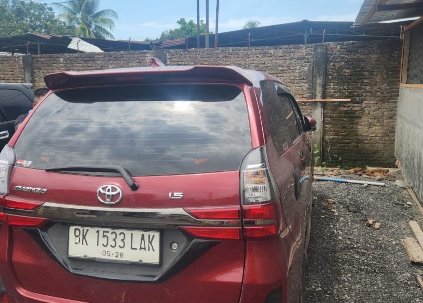 Barang Bukti Mobil yang Digadaikan Pelaku Rental di Pancurbatu Dititip Rawat kepada Korban