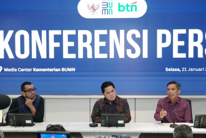 Menteri BUMN Minta BTN Tertibkan Developer Nakal dalam Penyelesaian Sertifikat