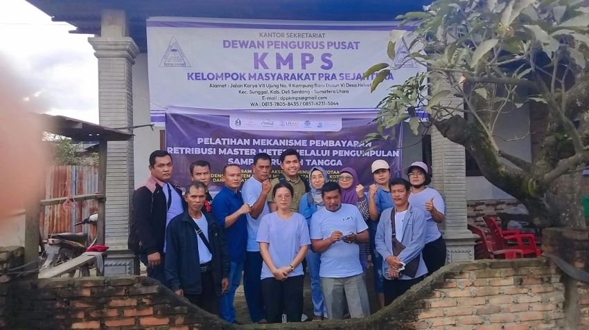 Kolaborasi USAID-Artha Jaya BSI Sagala 54 Pipanisasi Air Bersih Kampung Baru Helvetia