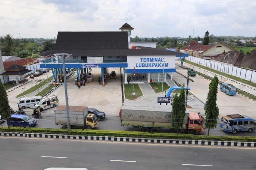 Terminal Lubuk Pakam Mulai Uji Coba, Kadishub Sumut: Tidak ada lagi naik turun penumpang diluar terminal