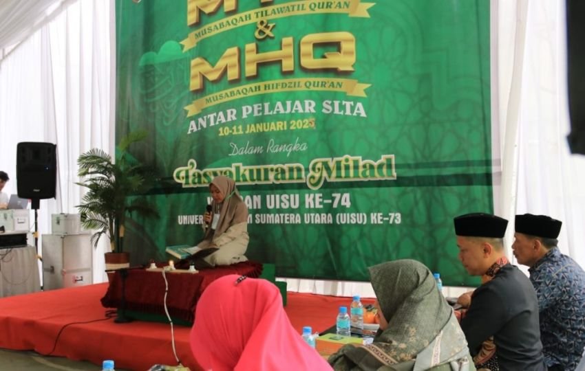UISU Gelar MTQ danTahfidz Quran Tingkat SLTA Sederajat, Ketua Yayasan : Syiar Islam Terus Digaungkan