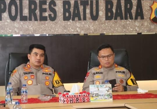 Kapolres Batubara Ikuti Rakor Ketahanan Pangan untuk Program Penanaman Jagung 1 Juta Hektar
