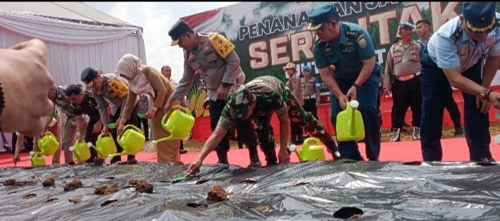 Dukung Program Ketahanan Pangan, Polda Sumut Tanam Jagung Targetkan Panen 100 Ribu Ton