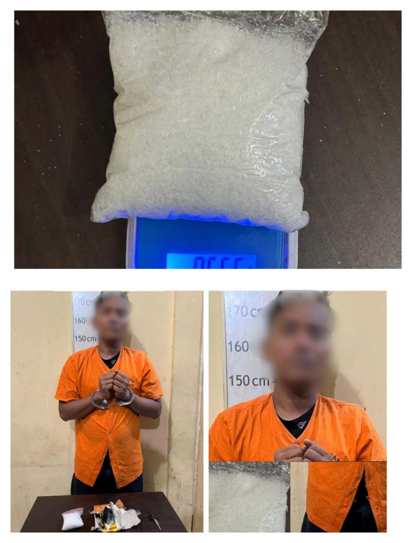 Polres Langkat Gagalkan Peredaran Sabu 95 Gram Dari Dua Tersangka