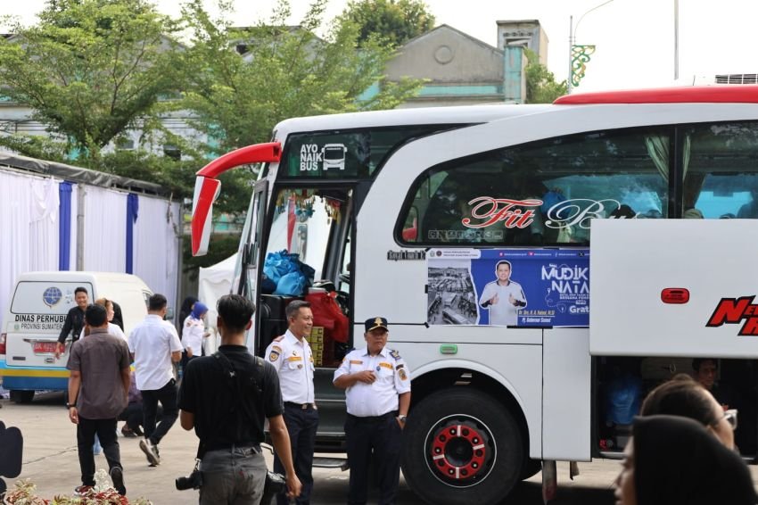 Jumlah Penumpang Bus Menurun 1,19 Persen  Selama Libur Nataru di Sumut