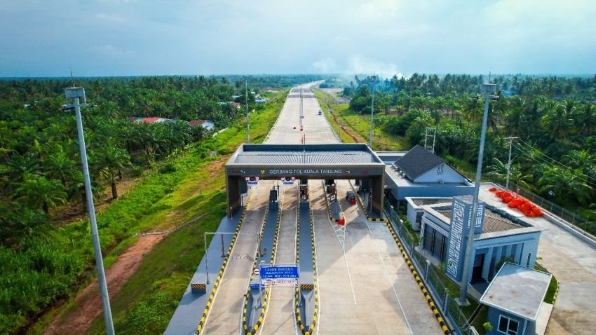 Dilintasi 5.080 Pengendara Selama Fungsional, Jalan Tol Kuala Tanjung - Indrapura Ditutup Kembali