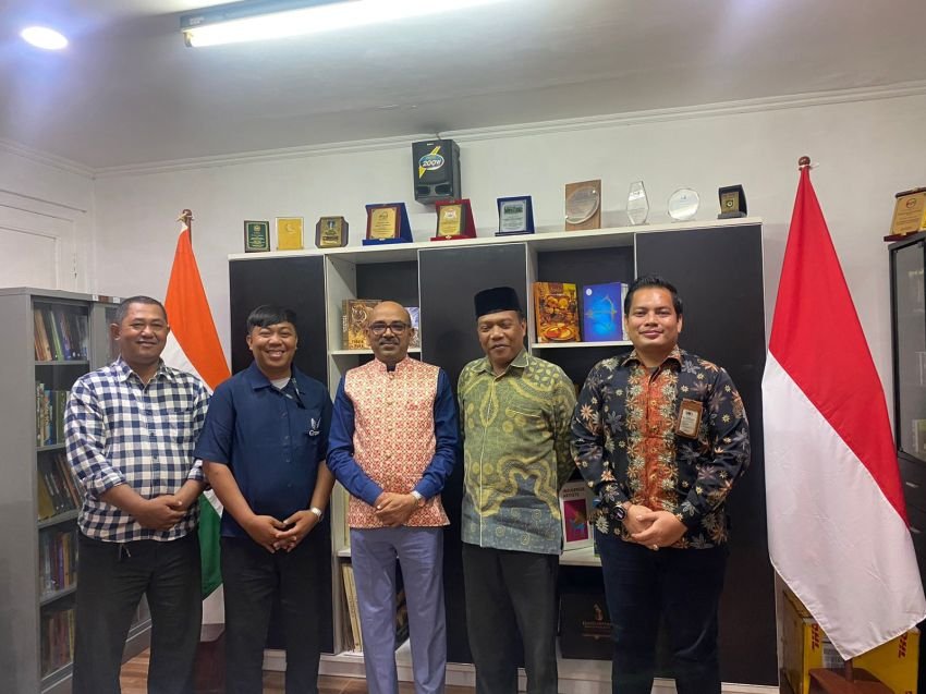 Konjen India di Medan Undang Rektor UIN SU Hadiri Resepsi HUT Kemerdekaan India