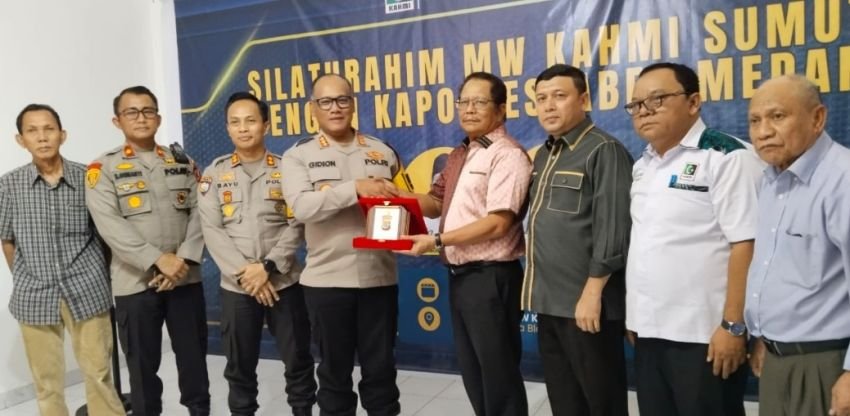 Kapolrestabes Medan Silaturahmi ke KAHMI : Polri Terbuka Menjalin Kolaborasi dengan Semua Kalangan