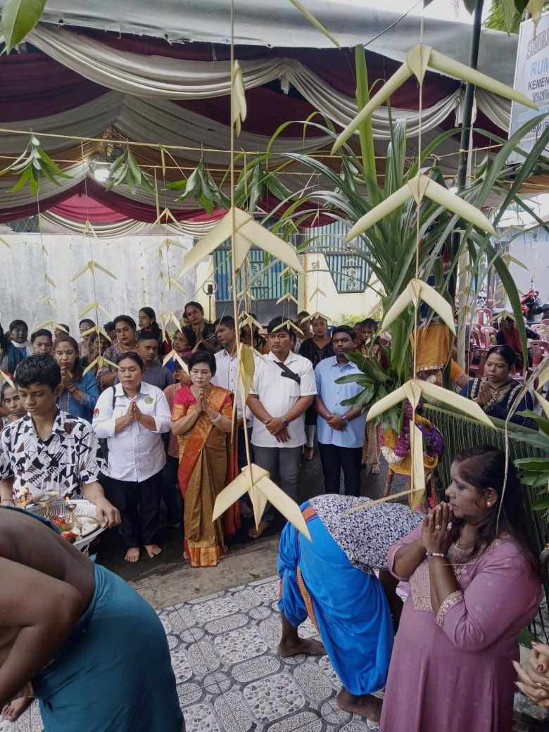Perayaan Thai Pongal : Merajut Tradisi dan Harmoni di Shri Batharakaliamman Kuil, Kampung Lalang Medan