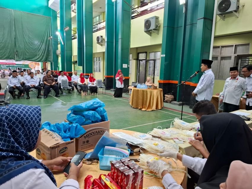 Meriahkan HAB ke 79 Kemenag, Kanwil Kemenagsu Gelar Aksi Donor Darah