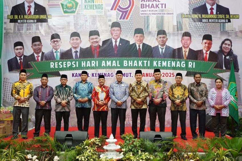 Resepsi HAB, Kakanwil Kemenagsu: Momentum Pererat Kebersamaan Untuk Umat