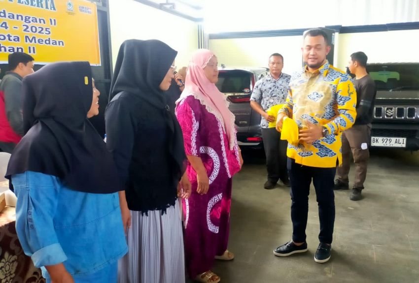 Hadi Suhendra Siap Perjuangkan Hak Warga Medan Utara
