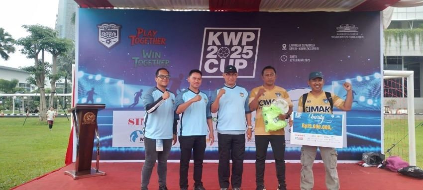 KWP Cup 2025: Ajang Silaturahmi Antar Wartawan Gelar KWP Mini Soccer
