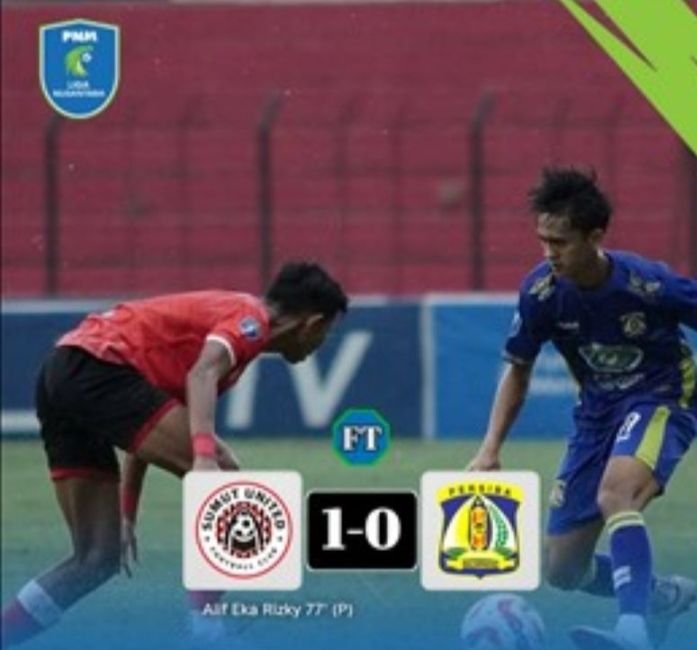 Sumut United Menang Tipis atas Persiba Balikpapan