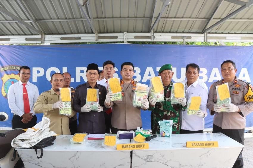 Satres Narkoba Polres Batu Bara  Tangkap Pelaku Badar Sabu
